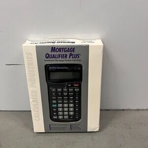Calculated Industries Mortgage Qualifier Plus 3416 Financial Calculator Handheld